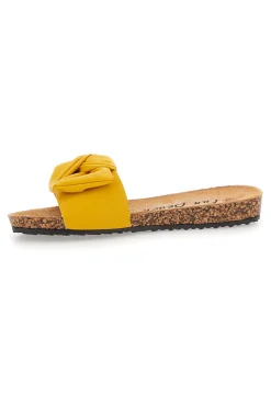 Ciabatte con fiocco giallo 14191-FUN BEACH Best