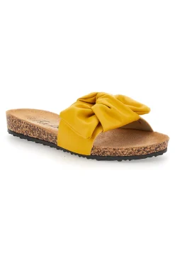 Ciabatte con fiocco giallo 14191-FUN BEACH Best