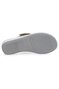 Ciabatte con Zeppa 4 Se Grigio-INBLU Discount