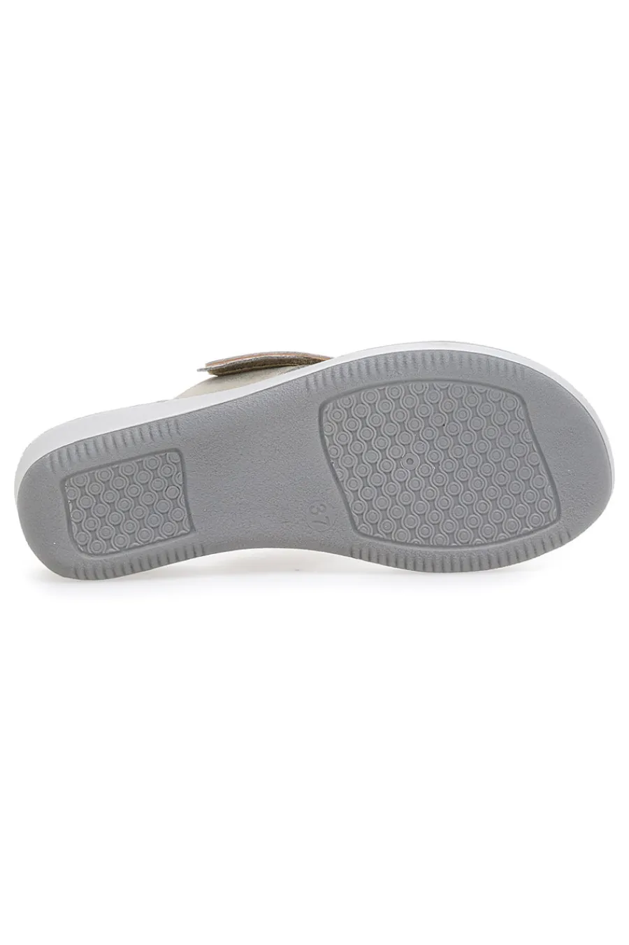 Ciabatte con Zeppa 4 Se Grigio-INBLU Discount