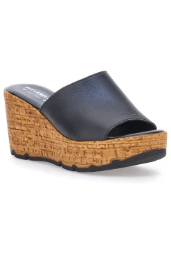 Ciabatte con Zeppa Nere da Donna 2762-PITTARELLO LOVE Outlet