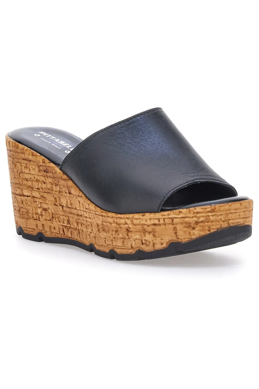 Ciabatte con Zeppa Nere da Donna 2762-PITTARELLO LOVE Outlet