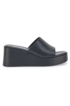 Ciabatte con zeppa neri minimal Rock'n Doll H3T9027-ROCK' N DOLL Sale