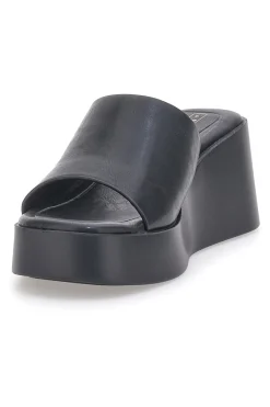 Ciabatte con zeppa neri minimal Rock'n Doll H3T9027-ROCK' N DOLL Sale