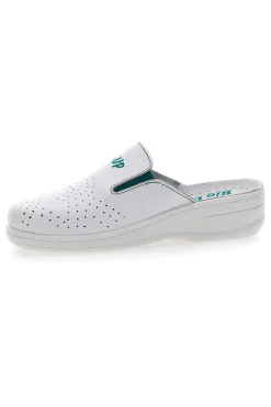 Ciabatte da Lavoro Bianche in Pelle 329-BIO UP Hot
