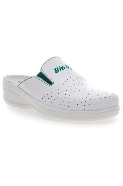 Ciabatte da Lavoro Bianche in Pelle 329-BIO UP Best