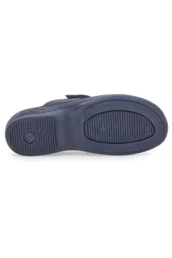 Ciabatte Da Lavoror 1568 Blu Vera Pelle-MRS CHEF Discount