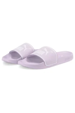 Ciabatte da piscina lilla con fascia imbottita e plantare sagomato Leadcat 2.0-PUMA Sale