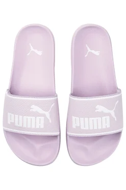 Ciabatte da piscina lilla con fascia imbottita e plantare sagomato Leadcat 2.0-PUMA Sale