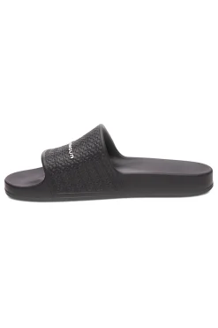 Ciabatte da piscina nere con fascia logata 6007533 001-UNDER ARMOUR Discount