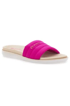 Ciabatte fucsia con fascia imbottita e Dual Density 3SF-INBLU