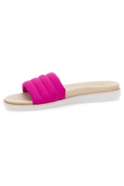 Ciabatte fucsia con fascia imbottita e Dual Density 3SF-INBLU