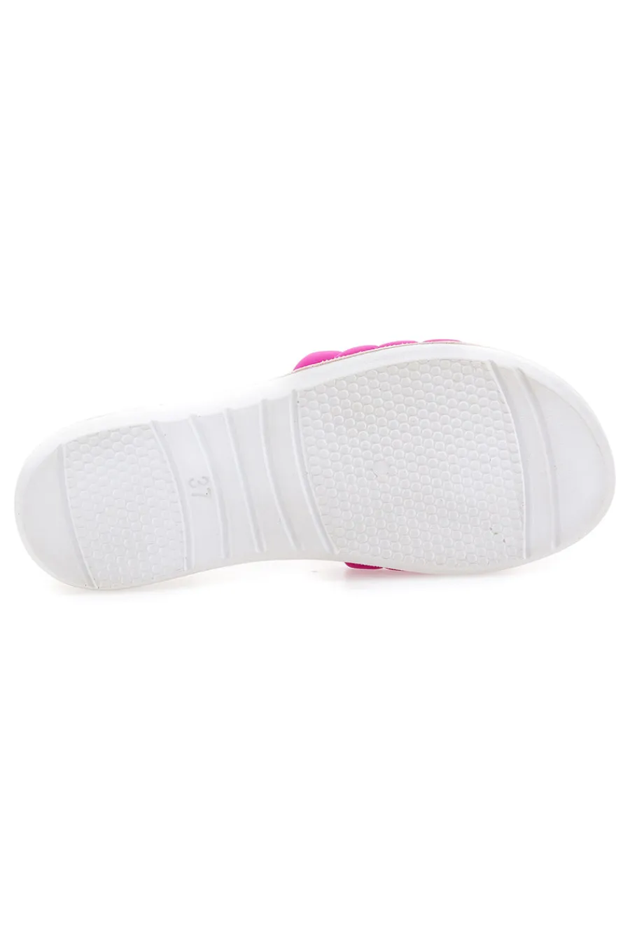 Ciabatte fucsia con fascia imbottita e Dual Density 3SF-INBLU