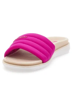 Ciabatte fucsia con fascia imbottita e Dual Density 3SF-INBLU