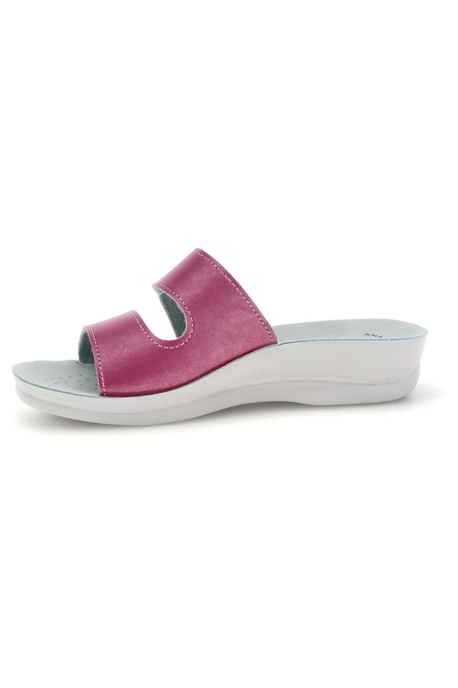 Ciabatte fucsia e bianche con plantare anatomico 63 VR-INBLU Outlet
