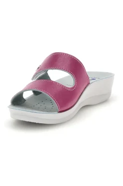 Ciabatte fucsia e bianche con plantare anatomico 63 VR-INBLU Outlet