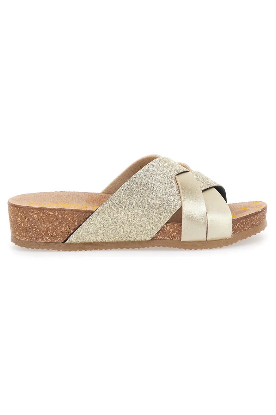 Ciabatte Gold con Glitter 293520-PITTARELLO BIO Clearance