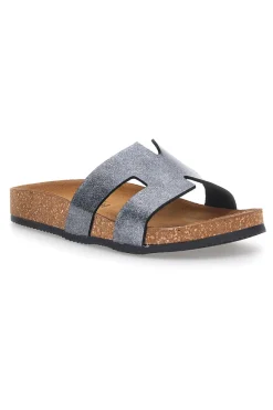 Ciabatte Grigio Effetto Metallizzato 335A801SR-PITTARELLO TIERRA Sale