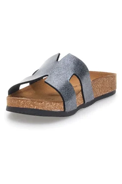 Ciabatte Grigio Effetto Metallizzato 335A801SR-PITTARELLO TIERRA Sale