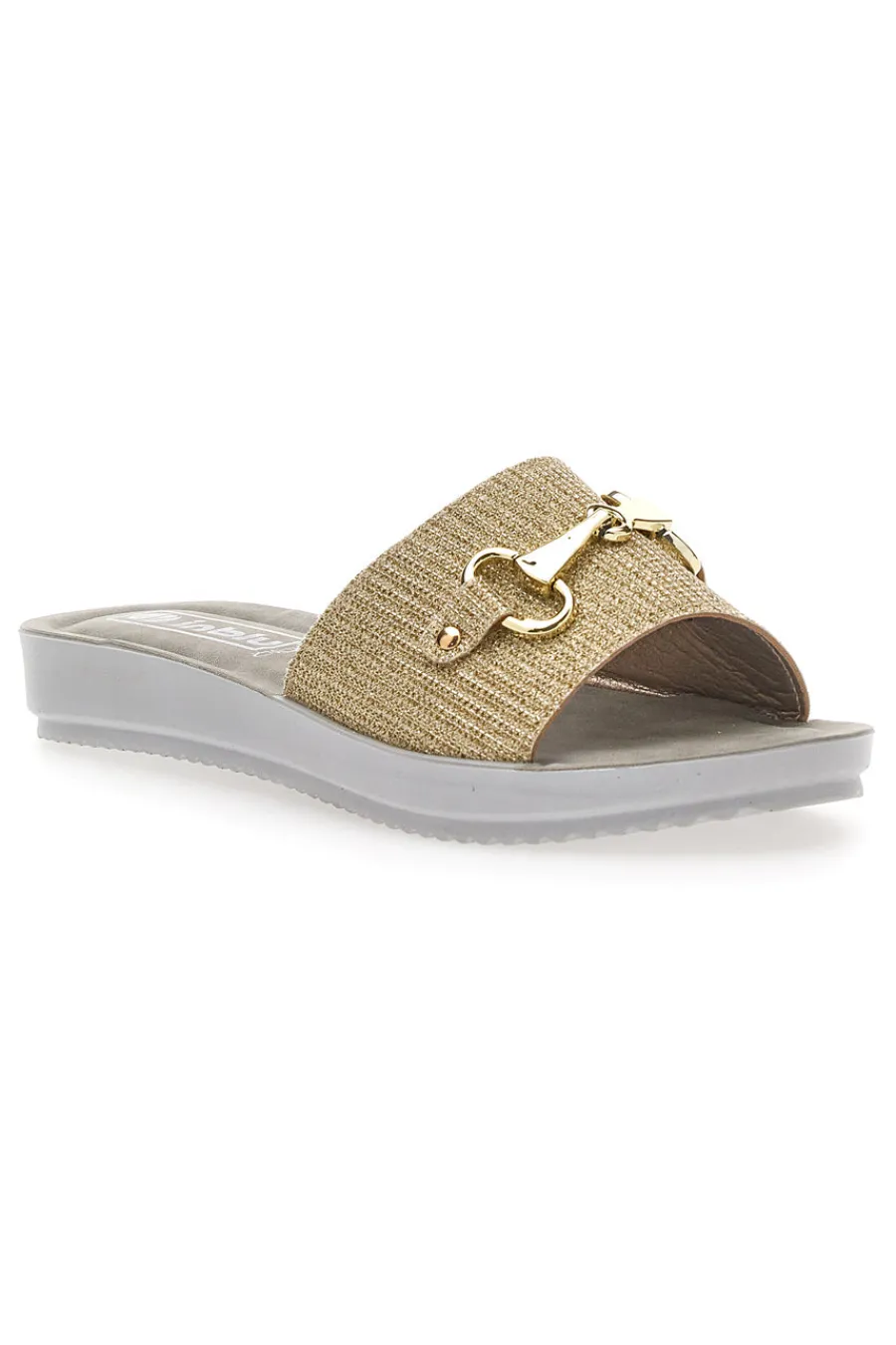 Ciabatte 63 BM Oro-INBLU