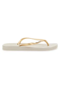 Ciabatte Infradito Beige/Gold Anatomica Tan Fem-IPANEMA Online