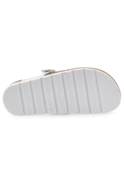 Ciabatte Infradito bianche con plantare anatomico 335P2177SR-PITTARELLO BIO Clearance