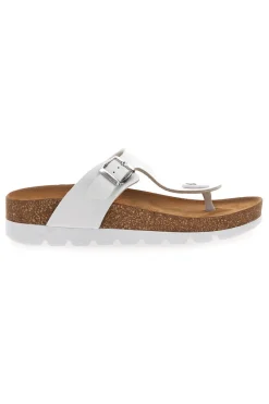 Ciabatte Infradito bianche con plantare anatomico 335P2177SR-PITTARELLO BIO Clearance