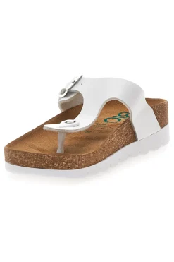 Ciabatte Infradito bianche con plantare anatomico 335P2177SR-PITTARELLO BIO Clearance
