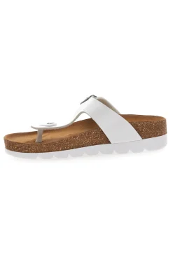 Ciabatte Infradito bianche con plantare anatomico 335P2177SR-PITTARELLO BIO Clearance