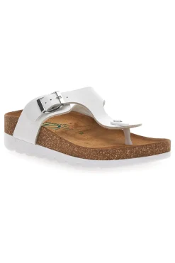 Ciabatte Infradito bianche con plantare anatomico 335P2177SR-PITTARELLO BIO Clearance