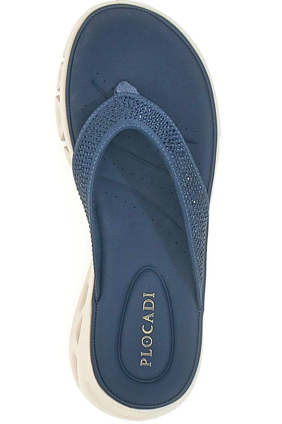 Ciabatte Infradito Blu Ammortizzate G80635-PLOCADI Discount