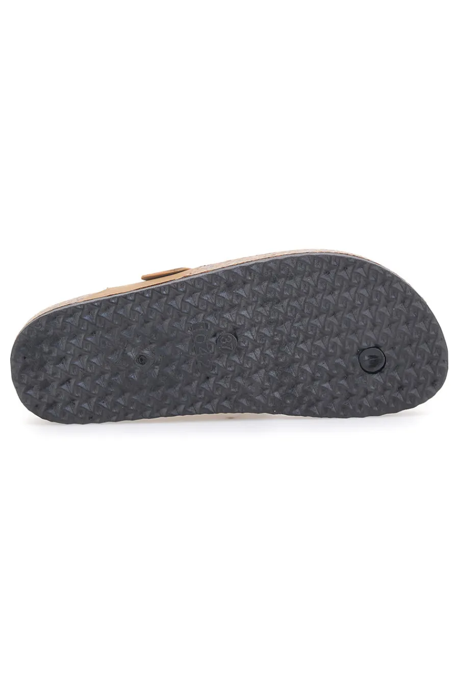Ciabatte infradito cuoio con fibbia 14206-PRIMA RIGA Discount