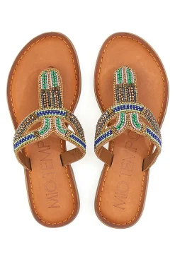 Ciabatte Infradito Flat 9411 Multicolor-MIO TEMPO Discount
