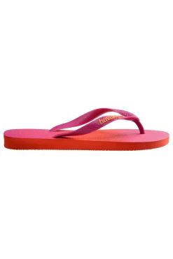 Ciabatte Infradito Fucsia e Arancione con Effetto Sfumato Top Fashion-HAVAIANAS New