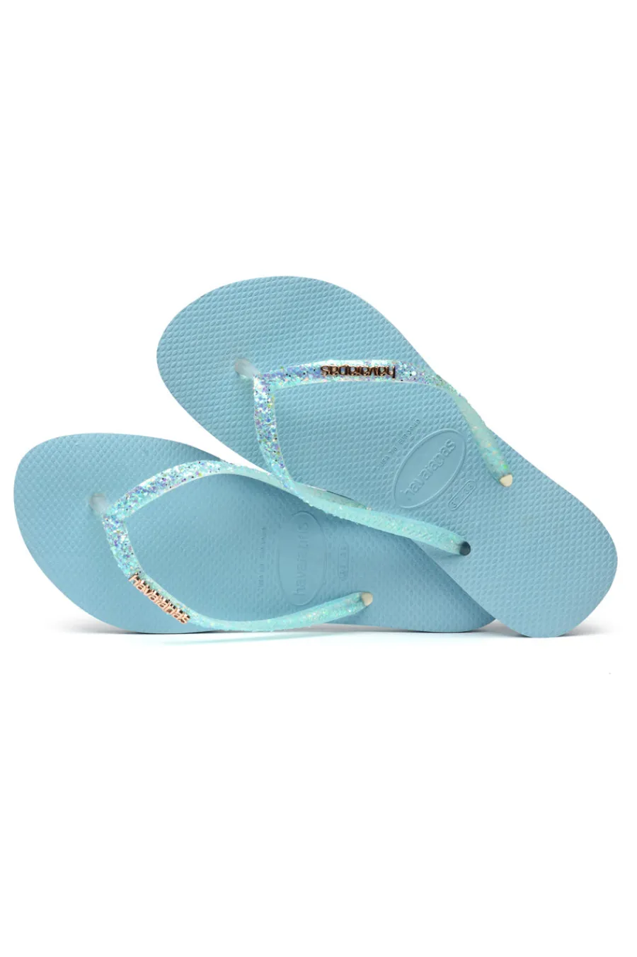 Ciabatte Infradito Slim Flourish Azzurre-HAVAIANAS Best