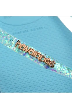 Ciabatte Infradito Slim Flourish Azzurre-HAVAIANAS Best