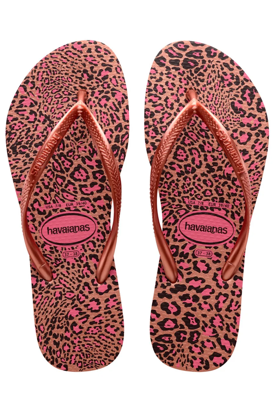 Ciabatte Infradito Slim Animals Rosa-HAVAIANAS Best