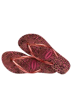 Ciabatte Infradito Slim Animals Rosa-HAVAIANAS Best