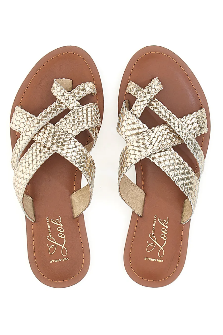 Ciabatte Infradito Light Gold 4582-PITTARELLO LOOK Clearance