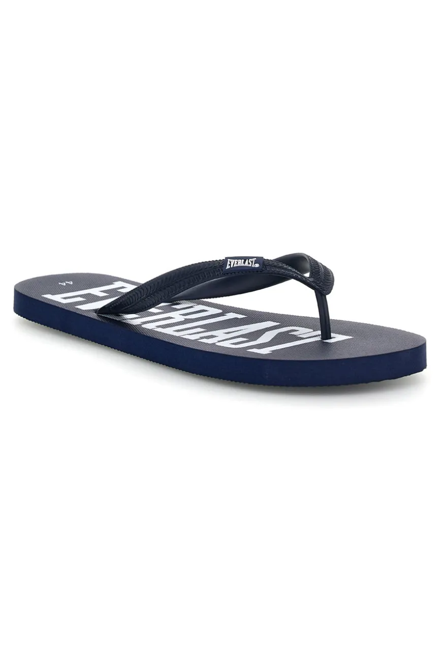 Ciabatte infradito navy con scritta bianca Everlast EV08
