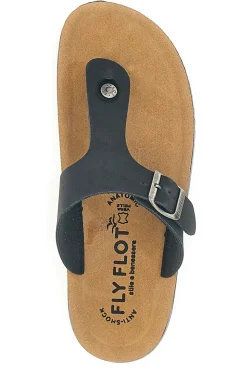 Ciabatte Infradito Nere Comfort Made in Italy 782154-FLY FLOT Sale