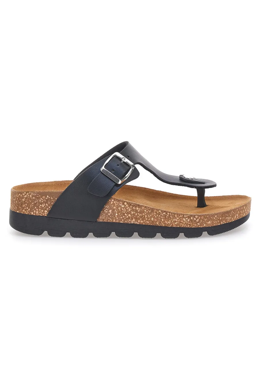 Ciabatte Infradito nere con plantare anatomico 335P2177SR-PITTARELLO BIO Hot
