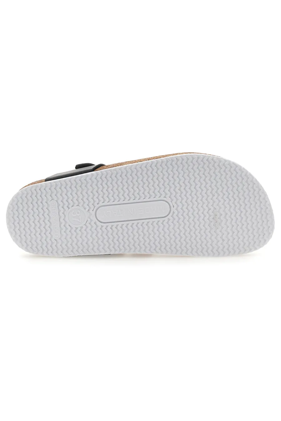 Ciabatte Infradito Nere in Vera Pelle Made in Italy 335A2177SR-PITTARELLO TIERRA Outlet