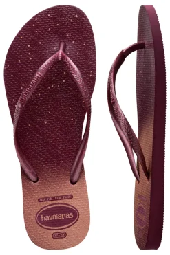 Ciabatte Infradito Purple In Gomma Slim Gloss Fc-HAVAIANAS New