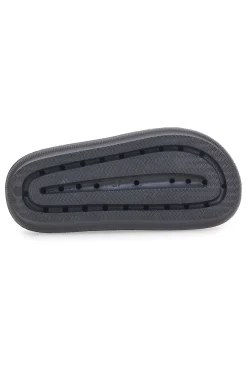 Ciabatte in gomma nere con doppio cinturino e fibbie regolabili ILY02-2T2L Outlet