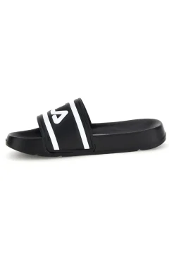 Ciabatte in gomma nere con logo Morro Bay-FILA Outlet