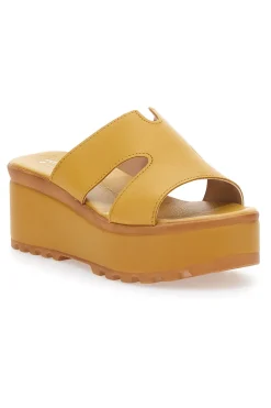 Ciabatte in vera pelle gialle 3403101-PITTARELLO LOVE Best