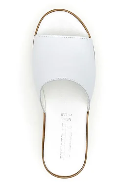 Ciabatte in Vere Pelle Bianche 3000101-PITTARELLO LOVE Outlet