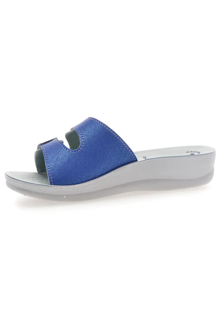 Ciabatte e Bianche con Sottopiede in Pelle ' 62 VR-INBLU New