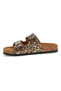 Ciabatte leopardate con doppia fibbia S31Y796-SUPERGA Best